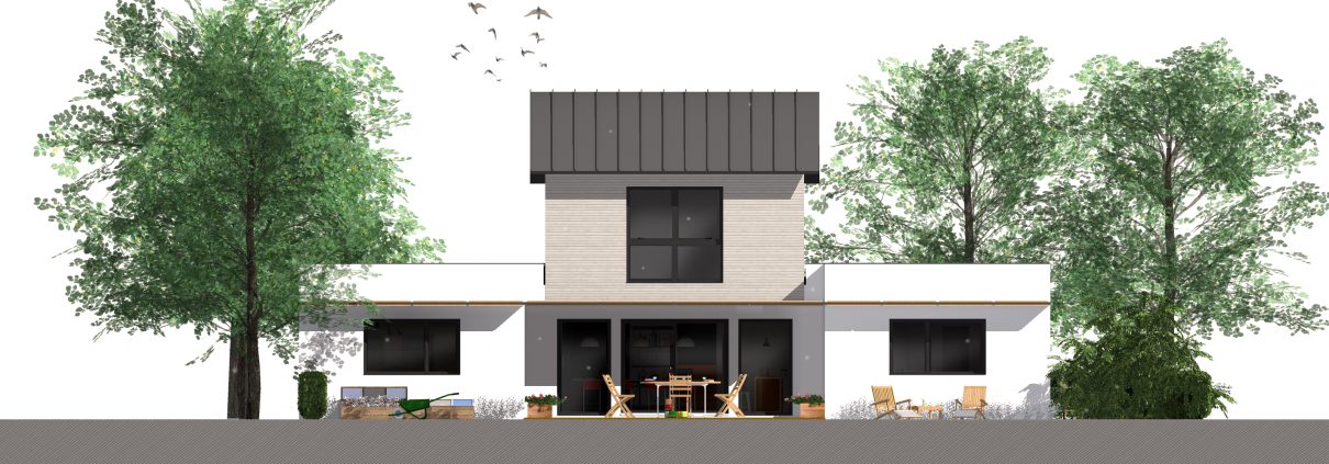 JY Gommerel maître d'oeuvre-Maison Individuelle BBC-St Berthevin 53940