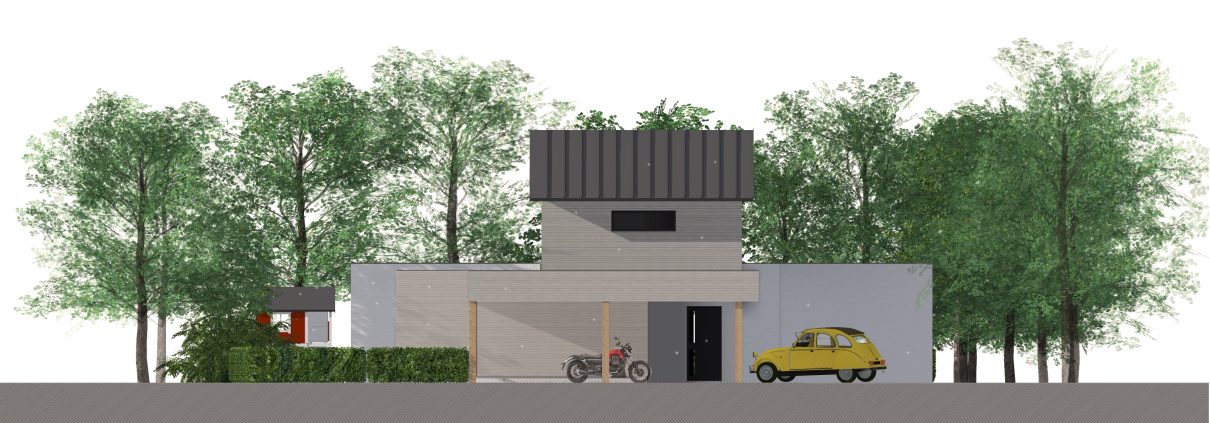 JY Gommerel maître d'oeuvre-Maison Individuelle BBC-St Berthevin 53940