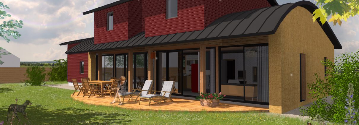 JY Gommerel maître d'oeuvre - Maison Bioclimatique - Haute qualité Environnementale - POUANCÉ 49420